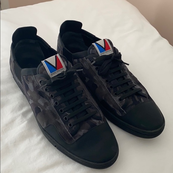 Louis Vuitton Slalom Camo Sneakers 